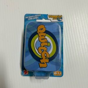Brand New Qwitch Card Game Sealed Mattel Games Fast Paced 3 - 5 Players